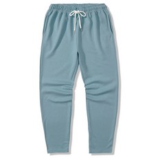 일루소 남성용 소프트 특양면 일자 트레이닝 팬츠