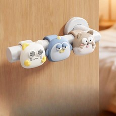 온트리 도어핸들 충돌방지 패드 3종 세트, 1세트, 혼합색상