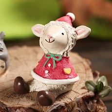 Home Flow童話書感性可愛聖誕節擺飾, 羊肉, 1個
