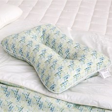 elim korea 兒童用可水洗一體成型低款頸椎枕, 葉子