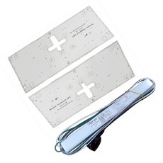 SMD Tech 三星 LED 模塊套組 2 燈 S6 400 x 165 mm 50W+KS 遠程轉換器多合一, 日光色, 1套