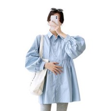 슈슈링 터틀 루즈 임산부 블라우스
