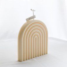 Jbloom 纖巧拱形藝術蠟燭, 320g, 1個, 森林微風