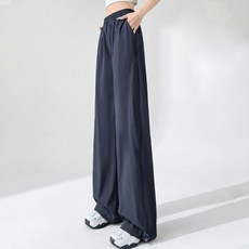 Paradiso 女款涼感高腰直筒鬆緊帶運動褲