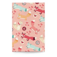 빈테리어 러블리 패턴 벨크로 가리개 커튼