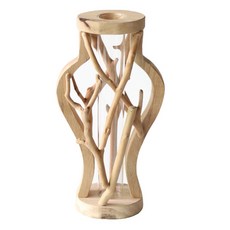 TCR 居家裝飾迷你木質水培花瓶, E