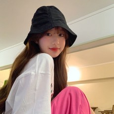 씨오브비 물결 주름 셔링 버킷햇