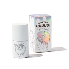 UUUUU 亮面美甲凝膠, 單一顏色, 8ml, 1個