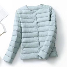 피어니스트 여성용 라이트 심플 슬림핏 패딩