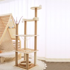 홍운 5단 대형 스테이 캣타워, H17, 1개