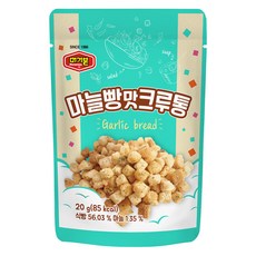 머거본 마늘빵맛 크루통, 20g, 1개