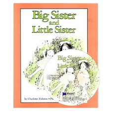 最佳英語童話 Big Sister and Little Sister 平裝版 + CD, JY圖書