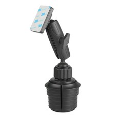 ARKON 차량용 컵홀더 유니버셜 앤 카드단말기 3M 접착식 거치대 APRM623, 블랙, 1개