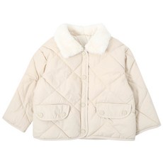 ROROCHAT 孩童雙口袋絎縫外套+贈品 隨機出貨