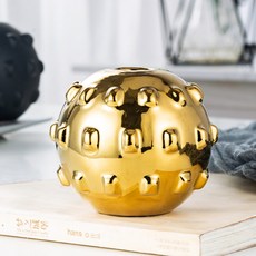 JHCompany 北歐球形花瓶, 金色