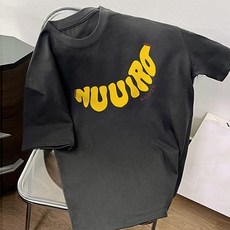 레몬소울 여성용 누지오 프린팅 반팔 티셔츠 06771