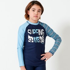 ELINBOA 男童拉鍊防磨T恤