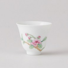 Kyungdeukjin茶杯月桂茶杯, 白色+粉色+綠色, 1個