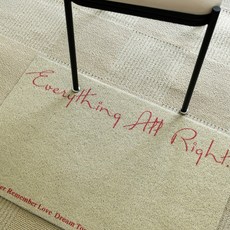 DM Everything All Right 地墊, 混色, 1個