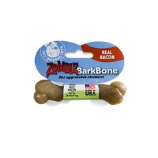 바크본 나일론 좀비 베이컨맛 소형견 이갈이 장난감 S, 갈색, 1개