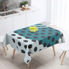 Market A 北歐風格亞麻藝術桌布, TYPE 11, 85 x 85 cm