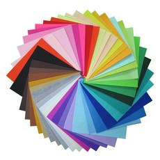 Postroad 無黏性彩色毛氈紙 40色, 1個, 混色