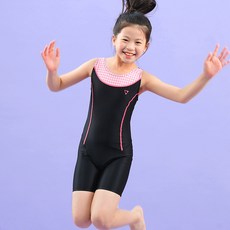 zetessport 女童用水上活動三分室內泳衣 2052