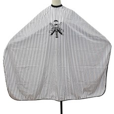 BEECELLMED 輕巧簡約剪髮圍巾, 白色條紋, 1個