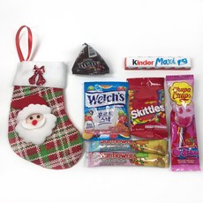 와우맘 크리스마스 달콤 꾸러미 세트 크리스마스 양말, 1세트