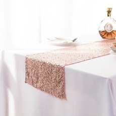 Safe Top派對用品桌巾, 06玫瑰金, 30 x 300 厘米