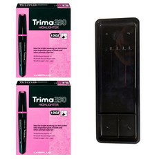 Lineplus Trima 螢光筆 24p + Mpyo 筆盤 C型, 1套, 粉紅色(螢光筆), 黑色(筆盤)