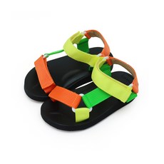 Bimbo Bimba 女童印花繫帶涼鞋