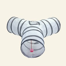 Daysoy 貓咪基本款可摺疊隧道, 1個, Y型