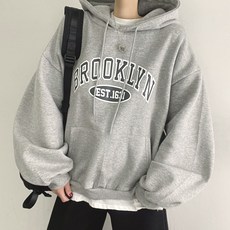 女款布魯克林寬鬆連帽運動衫(已添加更多版本)