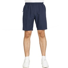 New Eagle 男款夏季五分彈力鬆緊褲 AJ-4500