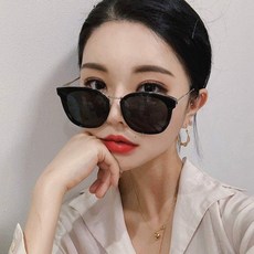 MELACME 中性偏光大圓框墨鏡