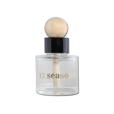 Thirteen Seasons 車用擴香 50ml + 防滑墊 + 黑蓋 + 木球套組, 1套, 水果哈密瓜