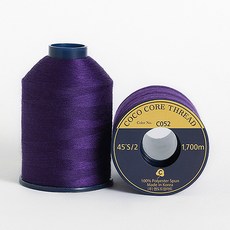 코튼빌 코아사 고급 미싱 재봉실 45수, C052, 2개