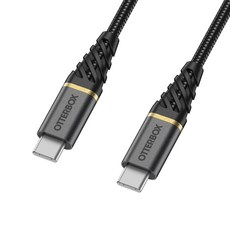 OTTERBOX 優質 USB-C 高速充電線, 黑色(78-52678), 2m