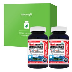 Naturalize 阿拉斯加鮭魚Omega-3膠囊 235.62g, 180顆, 2罐