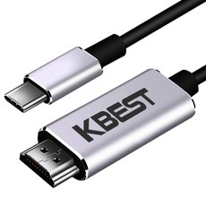 KBEST USB C轉HDMI手機電視項目鏡像4K線, 2m
