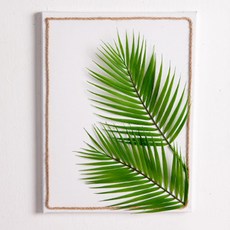 花朵樹人造葉子帆布組合波士頓 P FMFUFT, Areca, 1組