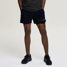 LAZYBEE 男款 Air Cooling 運動短褲 Performance 2in1 內搭緊身短褲