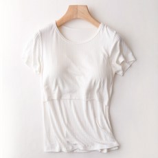 ALL NINE A-Hope孕婦羅紋哺乳短袖T恤