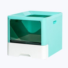 貓咪方形箱型廁所, 綠色