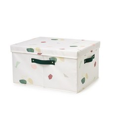 閃亮亮家用衣物收納箱, 白色, 1個