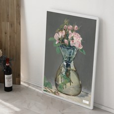 스토리퍼니쳐 국내생산 포스터 액자 명화 테이블 780 장미 B타입, 장미B