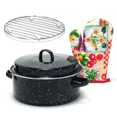 Kitchen-Art V2 直火鍋 + 三腳架 + 手套組 862, 直火鍋（28cm）, 1套