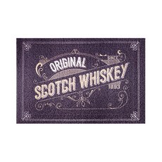 紐約復古書法玄關入口地墊, 04