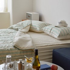 maatila Vintage Mansion系列60支高密度棉質薄被+枕套組